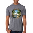 thumbnail image 1 of Wild Bobby, Enjoy Life Vintage Beach Surf Sailboat, Pop Culture, Men Premium Tri Blend Tee, Premium Heather, XX-Large, 1 of 4