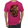thumbnail image 1 of Wild Bobby, Enraged Angry Flying Dragon, Pop Culture, Men Graphic Tees, Fuschia, 5XL, 1 of 3
