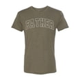 thumbnail image 1 of Wild Bobby FATHER Varsity Letters Men Premium Tri Blend Tee, 1 of 6