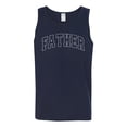 thumbnail image 1 of Wild Bobby FATHER Varsity Letters Men Tank Top, 1 of 6
