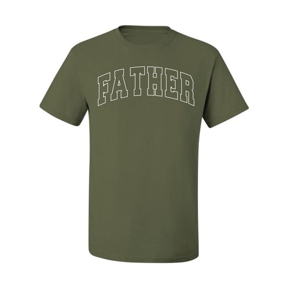 Wild Bobby FATHER Varsity Letters Men Tee