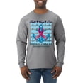 thumbnail image 1 of Wild Bobby Faith Hope Love Breast Cancer Awareness Anchor Breast Cancer Awareness Men Long Sleeve Shirt, Heather Grey, Small, 1 of 6