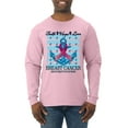 thumbnail image 1 of Wild Bobby Faith Hope Love Breast Cancer Awareness Anchor Breast Cancer Awareness Men Long Sleeve Shirt, Light Pink, X-Large, 1 of 6