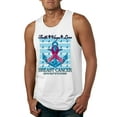 thumbnail image 1 of Wild Bobby Faith Hope Love Breast Cancer Awareness Anchor Breast Cancer Awareness Men Tank Top, White, X-Large, 1 of 6