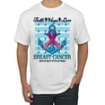 thumbnail image 1 of Wild Bobby Faith Hope Love Breast Cancer Awareness Anchor Breast Cancer Awareness Men Tee, White, 4X-Large, 1 of 6