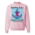 thumbnail image 1 of Wild Bobby Faith Hope Love Breast Cancer Awareness Anchor Breast Cancer Awareness Unisex Crewneck Sweatshirt, Light Pink, X-Large, 1 of 6