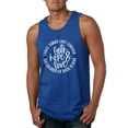 thumbnail image 1 of Wild Bobby, Faith Hope & Love Three Things That Last Forever Inspirational/Christian Men Graphic Tank Top, Royal, XX-Large, 1 of 6