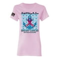 thumbnail image 1 of Wild Bobby Faith Hope Love US Flag Breast Cancer Awareness Anchor US Flag Breast Cancer Awareness Women Graphic Tee, Light Pink, XX-Large, 1 of 5