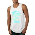 thumbnail image 1 of Wild Bobby, Faith Over Fear, Inspirational/Christian, Men Graphic Tank Top, White, Medium, 1 of 4