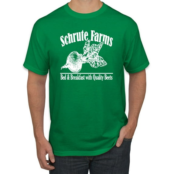 Wild Bobby, Farms Bed and Breakfast The Office, Pop Culture, Men Graphic Tees, Kelly, 4XL
