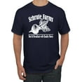 thumbnail image 1 of Wild Bobby, Farms Bed and Breakfast The Office, Pop Culture, Men Graphic Tees, Navy, Small, 1 of 3