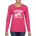 thumbnail image 1 of Wild Bobby, Farms Bed and Breakfast The Office, Pop Culture, Women Graphic Long Sleeve Tees, Fuschia, X-Large, 1 of 3