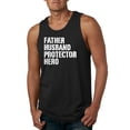 thumbnail image 1 of Wild Bobby,Father Husband Protector Hero Best Dad Husband Gift, Father's Day, Men Graphic Tank Top, Black, Small, 1 of 3