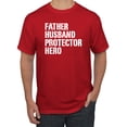 thumbnail image 1 of Wild Bobby,Father Husband Protector Hero Best Dad Husband Gift, Father's Day, Men Graphic Tees, Red, Small, 1 of 3