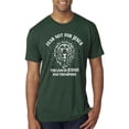 thumbnail image 1 of Wild Bobby Fear Not For Jesus The Lion Of Judah Has Triumphed Inspirational/Christian Men Premium Tri Blend Tee, Forest Green, X-Large, 1 of 5