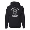 thumbnail image 1 of Wild Bobby Fear Not For Jesus The Lion Of Judah Has Triumphed Inspirational/Christian Unisex Graphic Hoodie Sweatshirt, Black, Small, 1 of 5
