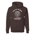 thumbnail image 1 of Wild Bobby Fear Not For Jesus The Lion Of Judah Has Triumphed Inspirational/Christian Unisex Graphic Hoodie Sweatshirt, Brown, X-Large, 1 of 5