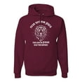 thumbnail image 1 of Wild Bobby Fear Not For Jesus The Lion Of Judah Has Triumphed Inspirational/Christian Unisex Graphic Hoodie Sweatshirt, Maroon, Small, 1 of 5