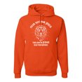 thumbnail image 1 of Wild Bobby Fear Not For Jesus The Lion Of Judah Has Triumphed Inspirational/Christian Unisex Graphic Hoodie Sweatshirt, Orange, Small, 1 of 5