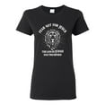 thumbnail image 1 of Wild Bobby Fear Not For Jesus The Lion Of Judah Has Triumphed Inspirational/Christian Women Graphic Tee, Black, Medium, 1 of 5