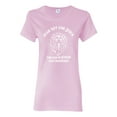 thumbnail image 1 of Wild Bobby Fear Not For Jesus The Lion Of Judah Has Triumphed Inspirational/Christian Women Graphic Tee, Light Pink, X-Large, 1 of 5