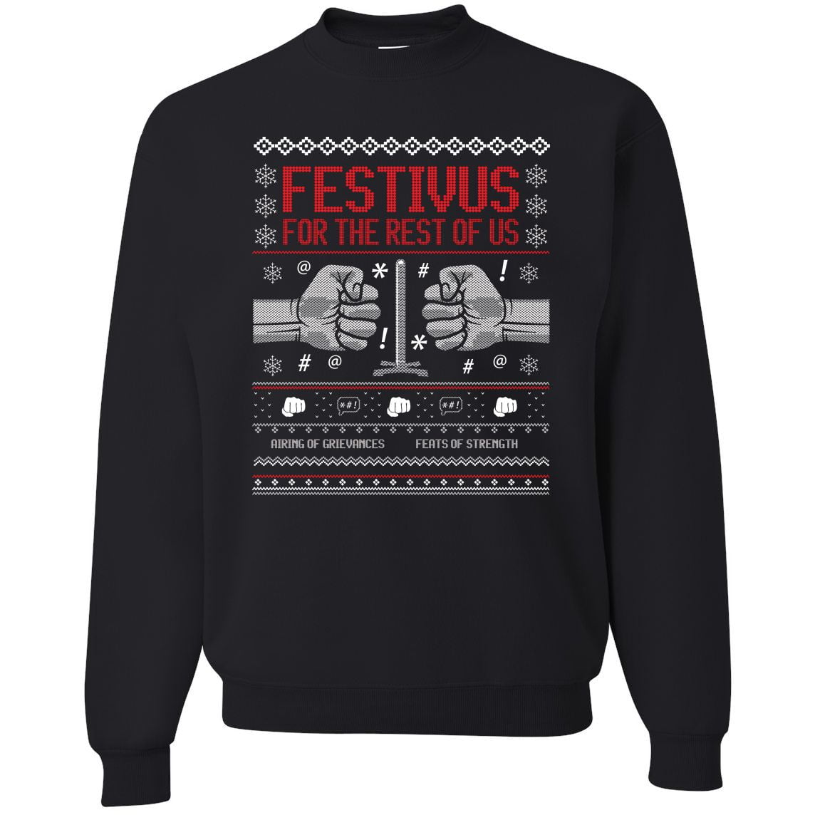 Wild Bobby Festivus For The Rest Of Us Unisex Ugly Christmas Sweater