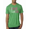 thumbnail image 1 of Wild Bobby, Fight Cancer Ribbon Mens Premium Tri Blend T-Shirt, Envy, Small, 1 of 3