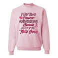 thumbnail image 1 of Wild Bobby, Fighting Cancer And Still Sexy, Breast Cancer Awareness, Unisex Crewneck Graphic Sweatshirt, Light Pink, XX-Large, 1 of 5
