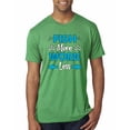 thumbnail image 1 of Wild Bobby, Fish More Work Less Pro Fishermen, Fishing, Men Premium Tri Blend Tee, Envy, Small, 1 of 4