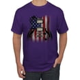 thumbnail image 1 of Wild Bobby Flag Guitar Men Tee, 1 of 4