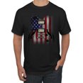 thumbnail image 1 of Wild Bobby Flag Guitar Men Tee, 1 of 4