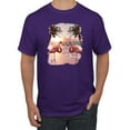 thumbnail image 1 of Wild Bobby, Flamingos in Summer on Beach, Animal Lover, Men Graphic Tees, Purple, 3XL, 1 of 3