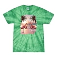 thumbnail image 1 of Wild Bobby, Flamingos in Summer on Beach, Animal Lover, Tie-Dye Tees, Spiral Kelly, Small, 1 of 3