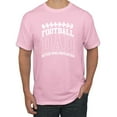 thumbnail image 1 of Wild Bobby, Football Dad Better Than a Regular Dad Father's Day Men's Tee, Light Pink, Small, 1 of 6