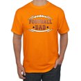 thumbnail image 1 of Wild Bobby, Football Dad, Sports, Men Graphic Tee, Orange, 4X-Large, 1 of 4