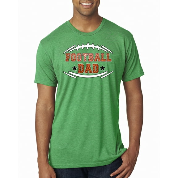 Wild Bobby, Football Dad, Sports, Men Premium Tri Blend Tee, Envy, Small