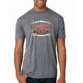 thumbnail image 1 of Wild Bobby, Football Dad, Sports, Men Premium Tri Blend Tee, Premium Heather, Large, 1 of 4