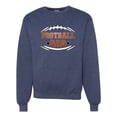 thumbnail image 1 of Wild Bobby, Football Dad, Sports, Unisex Crewneck Graphic Sweatshirt, Vintage Heather Navy, XX-Large, 1 of 4