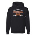 thumbnail image 1 of Wild Bobby, Football Dad, Sports, Unisex Graphic Hoodie Sweatshirt, Black, Small, 1 of 4