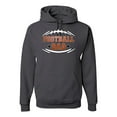 thumbnail image 1 of Wild Bobby, Football Dad, Sports, Unisex Graphic Hoodie Sweatshirt, Charcoal, Small, 1 of 4