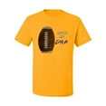 thumbnail image 1 of Wild Bobby Football Fingerprint It's in My DNA Sports Men Tee, 1 of 6