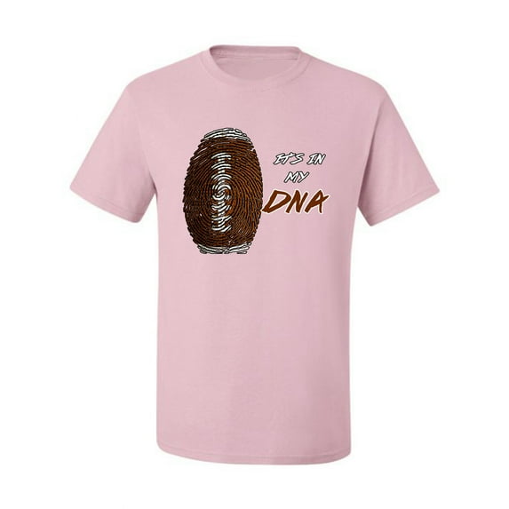 Wild Bobby Football Fingerprint It's in My DNA Sports Men Tee