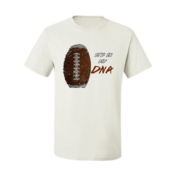 Wild Bobby Football Fingerprint It's in My DNA Sports Men Tee