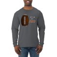 thumbnail image 1 of Wild Bobby Football Fingerprint It's in My DNA Sports Men Long Sleeve Shirt, 1 of 6