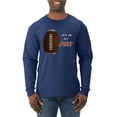 thumbnail image 1 of Wild Bobby Football Fingerprint It's in My DNA Sports Men Long Sleeve Shirt, 1 of 6
