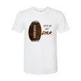 thumbnail image 1 of Wild Bobby Football Fingerprint It's in My DNA Sports Men Premium Tri Blend Tee, 1 of 6