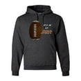 thumbnail image 1 of Wild Bobby Football Fingerprint It's in My DNA Sports Unisex Hoodie Sweatshirt, 1 of 6