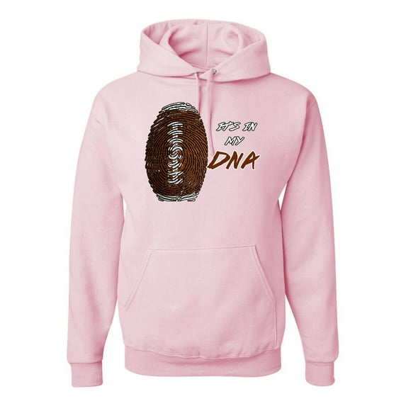 Wild Bobby Football Fingerprint It's in My DNA Sports Unisex Hoodie Sweatshirt