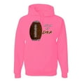 thumbnail image 1 of Wild Bobby Football Fingerprint It's in My DNA Sports Unisex Hoodie Sweatshirt, 1 of 6