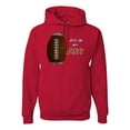 thumbnail image 1 of Wild Bobby Football Fingerprint It's in My DNA Sports Unisex Hoodie Sweatshirt, 1 of 6